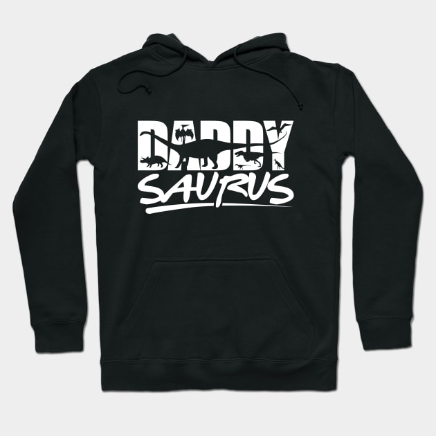 Papa Saurus Shirt Daddy Saurus Funny Birthday Gift Hoodie by stonefruit